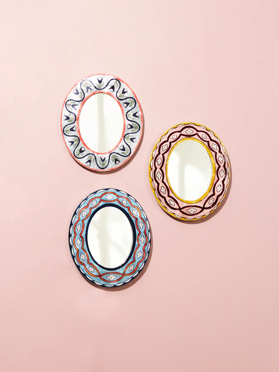 Samira Mirror- Blue Waves