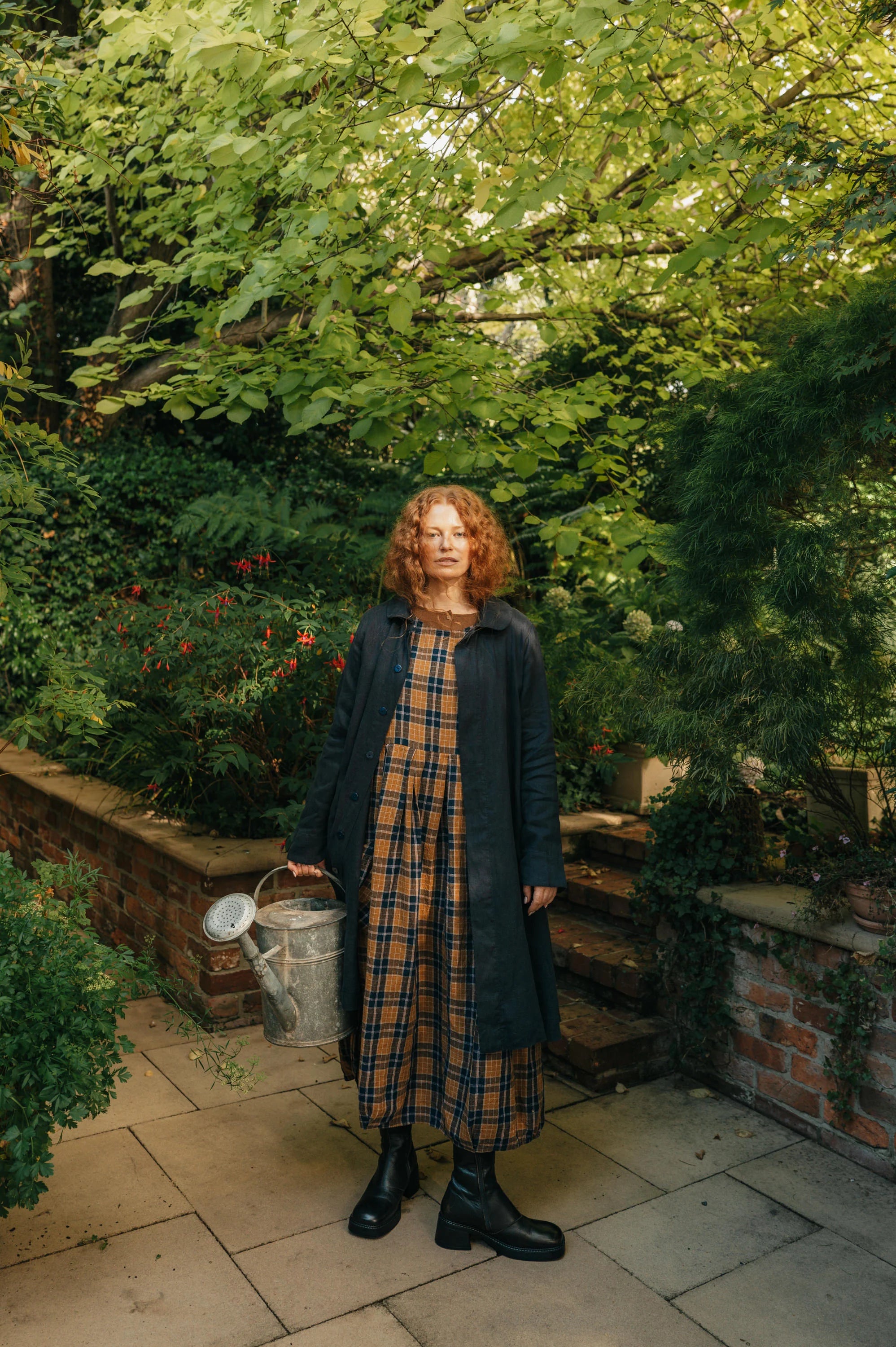 French Linen Jacket with Peter Pan Collar
