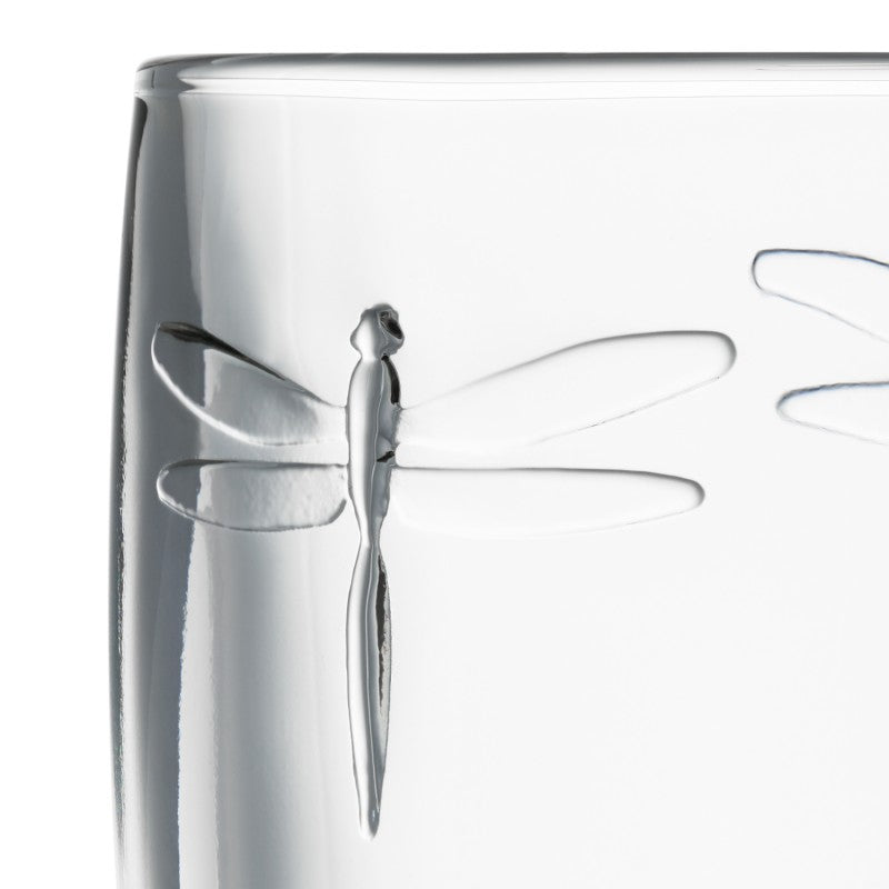 Dragonfly Wine Glass