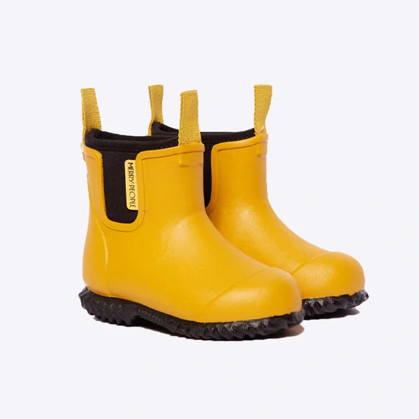 Merry People Kids Bobbi Boots in Mustard