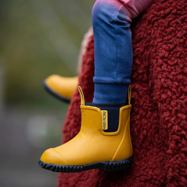 Kids Bobbi Boots- Mustard