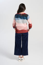 Peggy Paris Velvet Pants- Navy