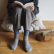 Boston Wool Cotton Slab Socks