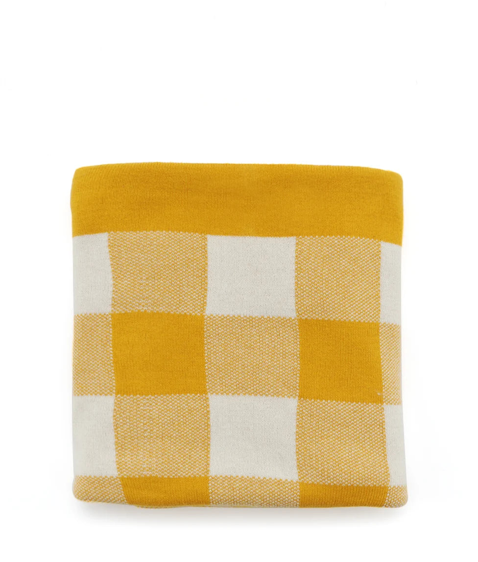 Gingham Baby Blanket