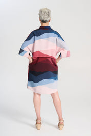 Kona Estilo Shift Dress- Skyline