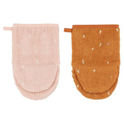 Washcloths 2 Pack- Fox/Rabbit
