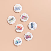 Anna's of Australia Liberty print cotton Cleo Hair Clip set of 2