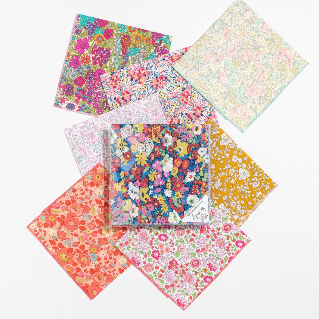 Liberty Print Handkerchiefs