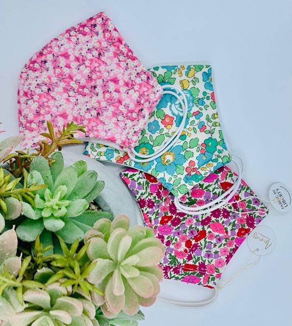 Liberty Print Cotton Reuseable Masks