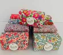 Liberty Print Fabric wrapped Soap