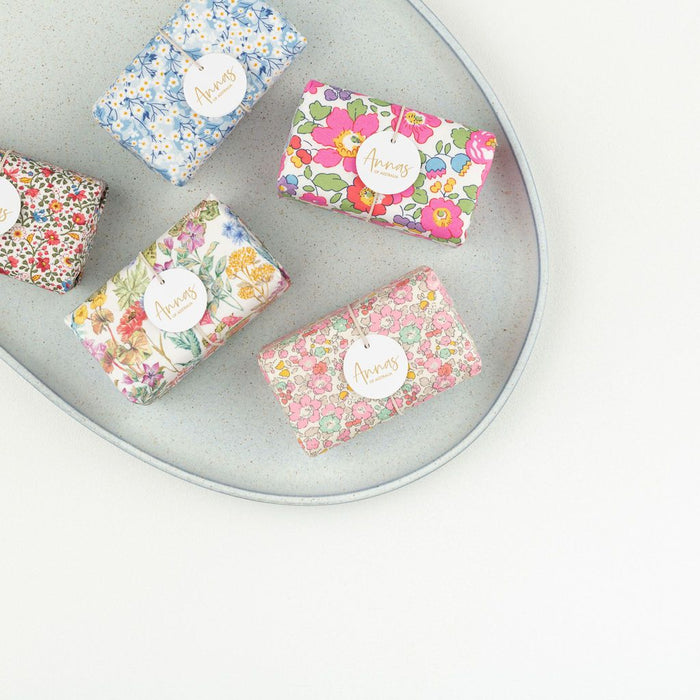 Liberty Print Fabric wrapped Soap