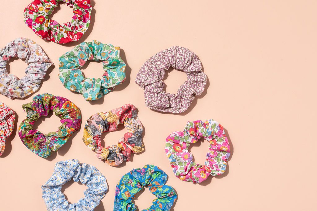 Anna's of Australia Liberty print cotton Hair Scrunchie