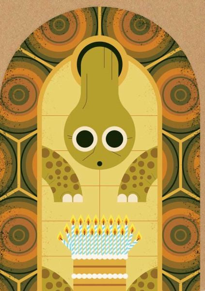 Card- Birthday Tortoise