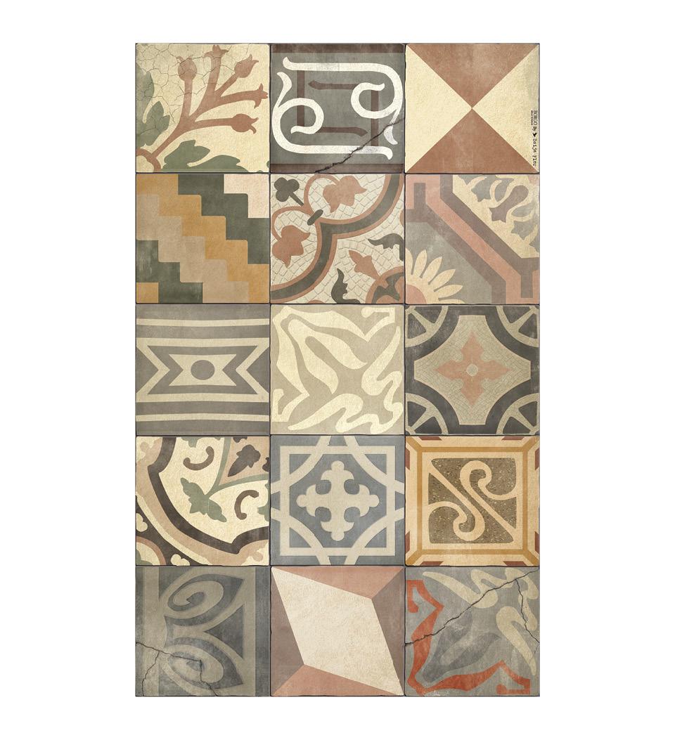 Beija Flor Vinyl Mat Borgo Eclectic Powder