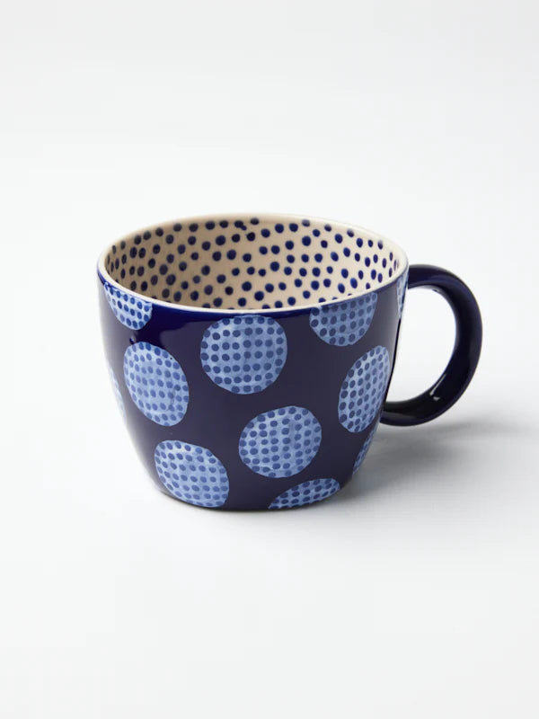 Jones & Co Chino Mug Blue Boulders