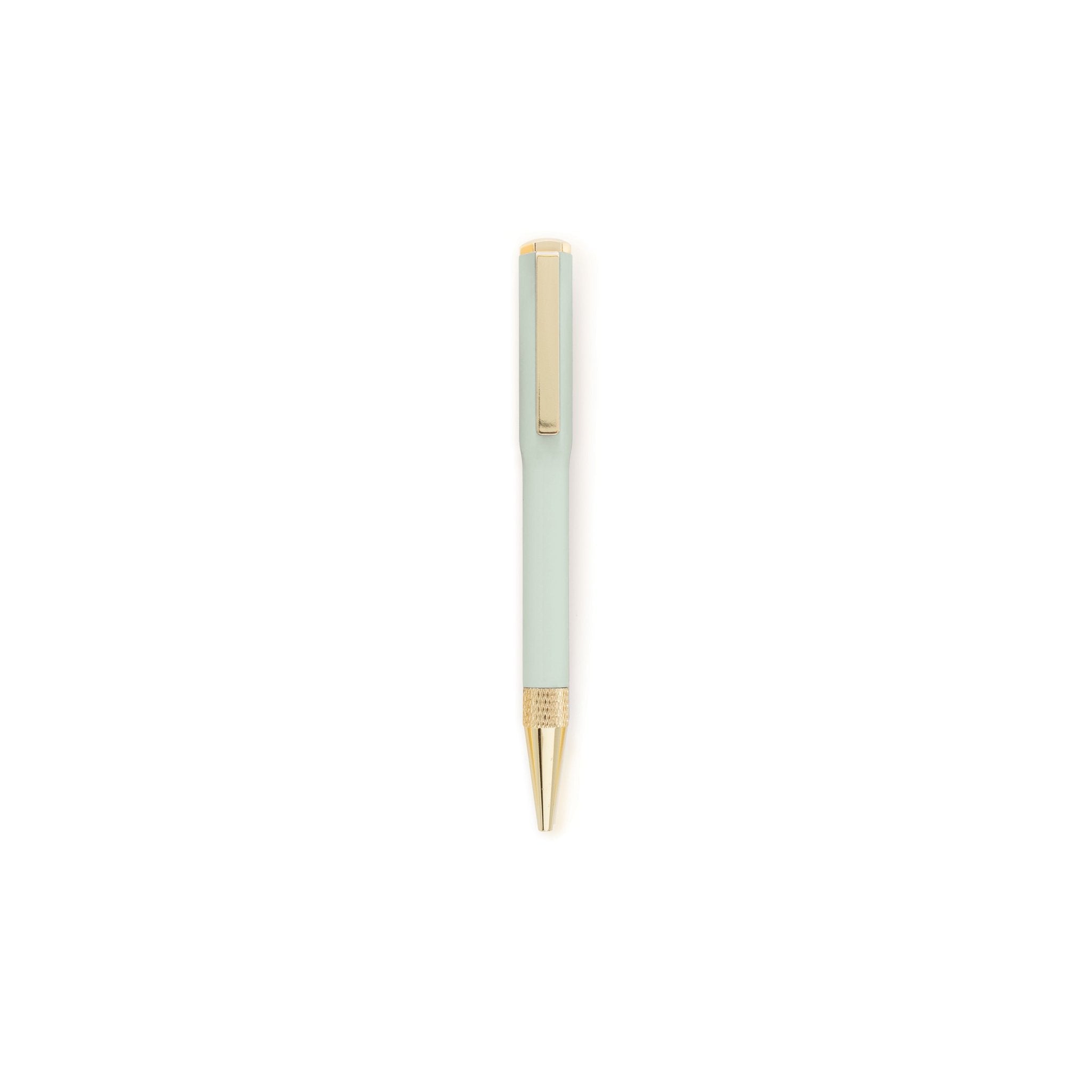 Boxed Ink Pen- Cornflower/ Mint