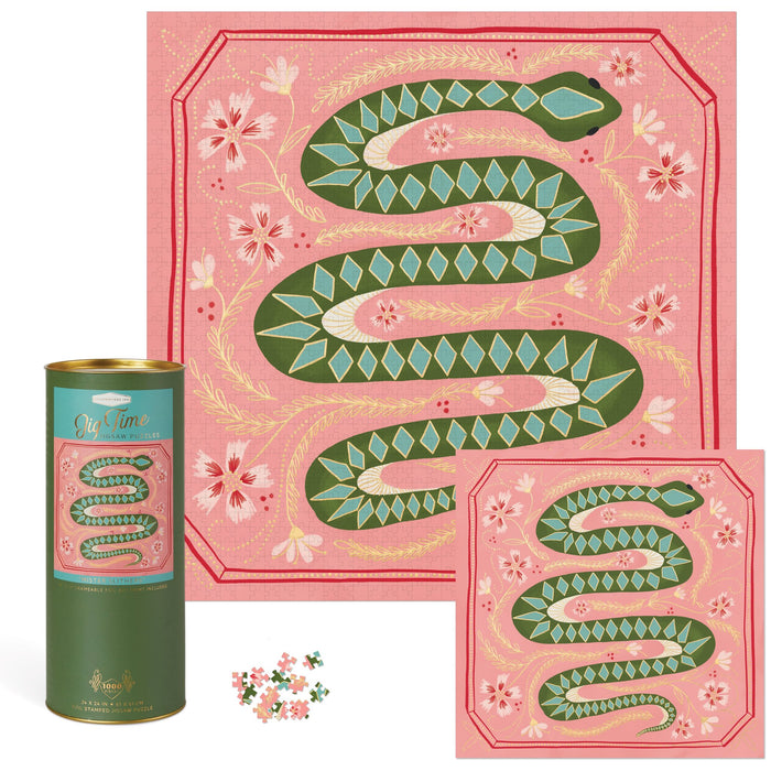 Jig Time Puzzles- Mr. Slithers- 1,000 Pieces