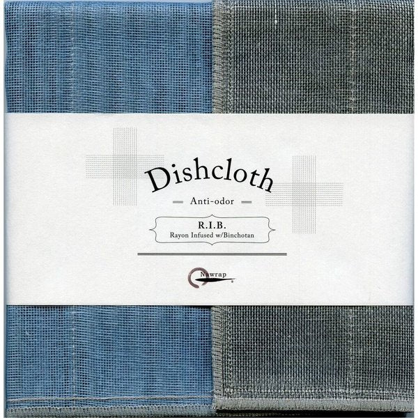 Nawrap RIB Anti-odor Dishcloth in Dusty Blue