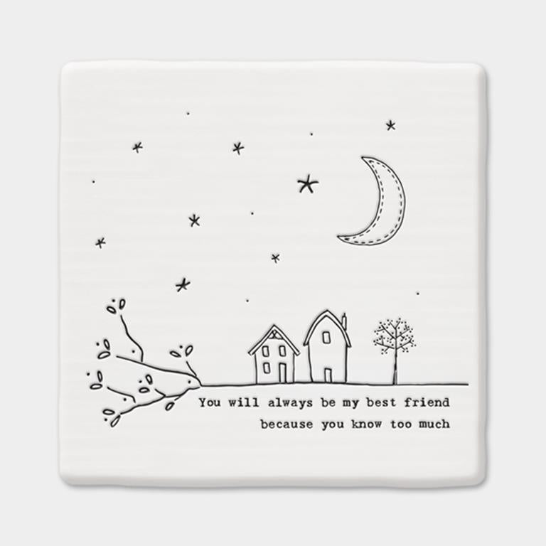 Porcelain Coasters- Various Designs