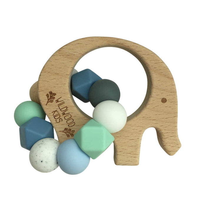Elephant Teething Ring- Assorted Colours