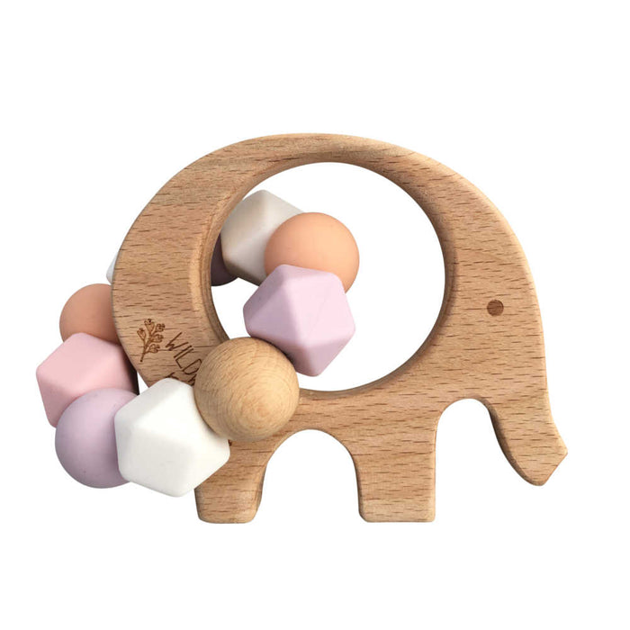 Elephant Teething Ring- Assorted Colours