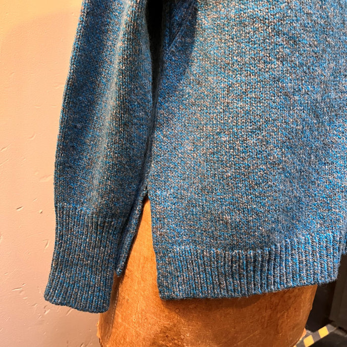 Fisherman Out of Ireland Cable Knit Merino/Cashmere Cardigan