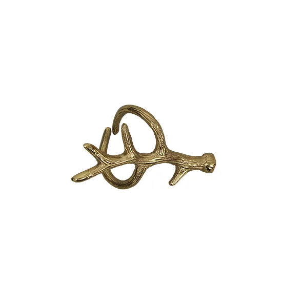 Antler Napkin Ring- Silver/ Gold