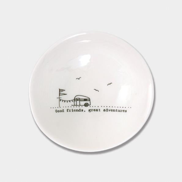 Wobbly Porcelain Bowls- Medium