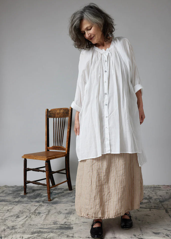 Metta Melbourne Willow Gathered Collar Tunic