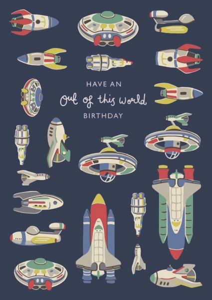 Card- Out of this World Birthday