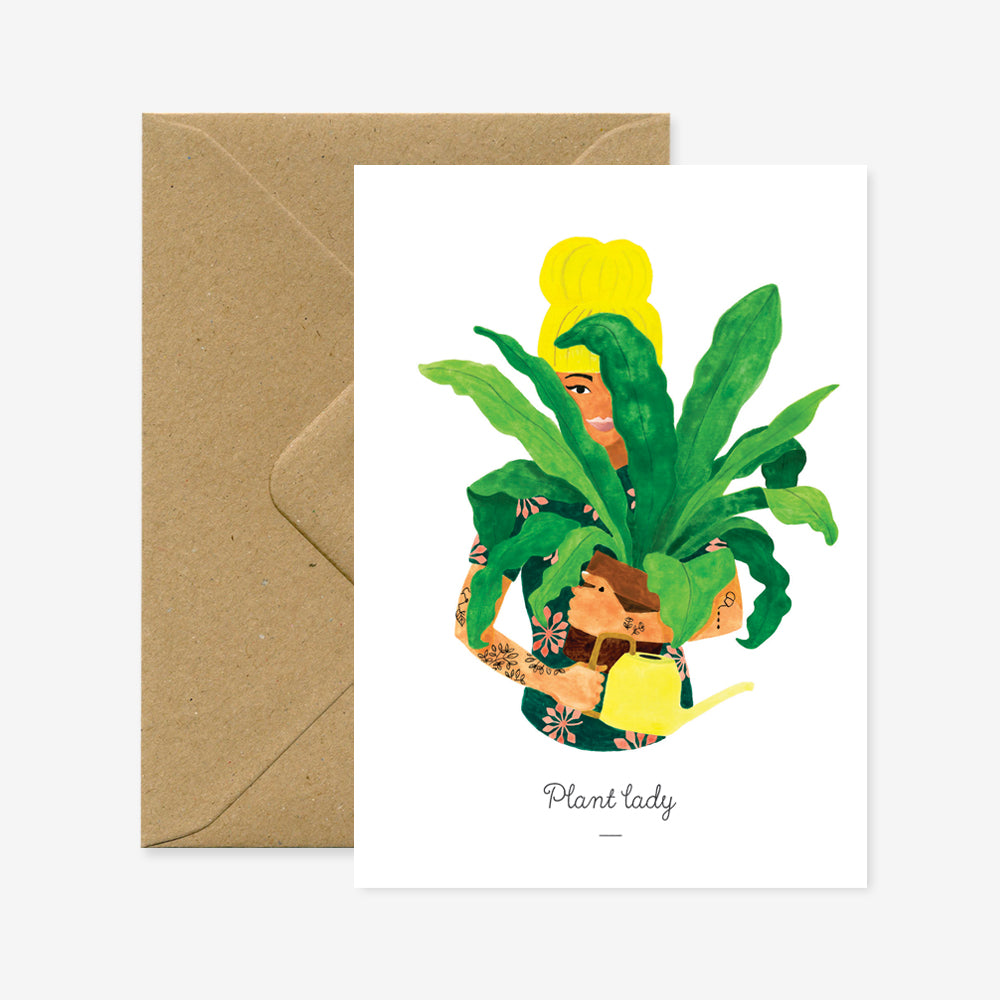 Card- Plant Lady