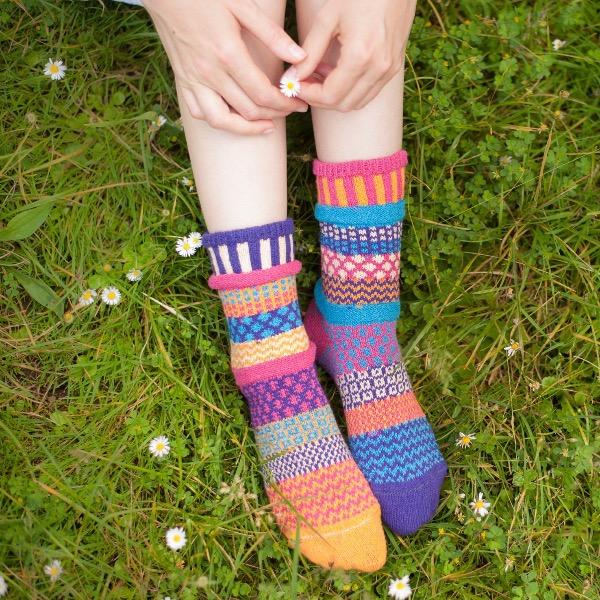 Solmate Socks in Sunny