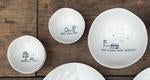 Wobbly Porcelain Bowls- Medium