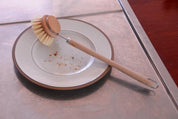 Beechwood Dish Brush & Replacement Head