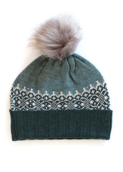 Uimi Jarrah Wool Beanie in Duck Egg
