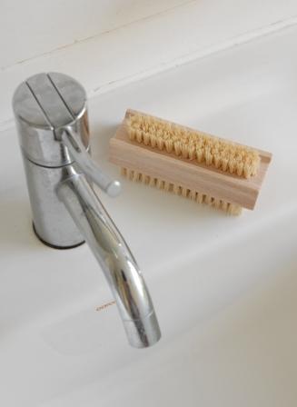 Natural Fibre Wood Nail Brush