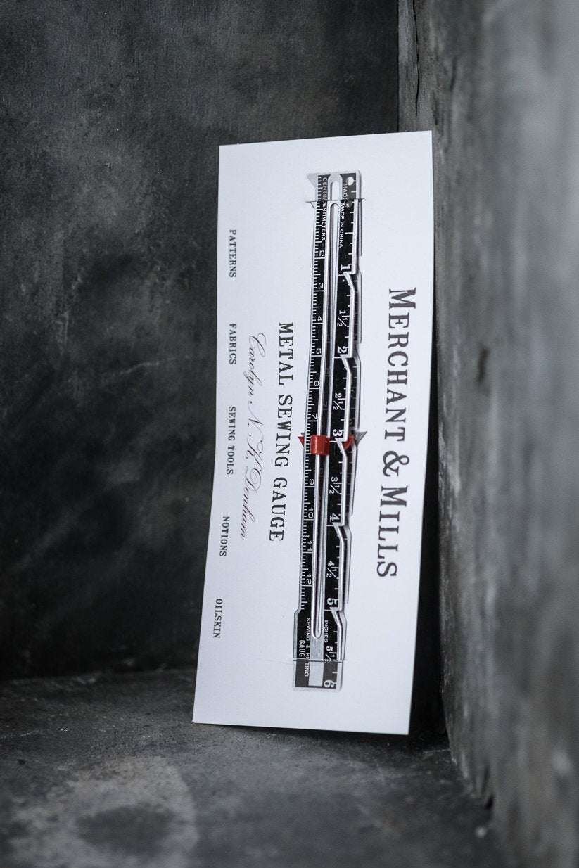 Metal Sewing Gauge- Merchant & Mills
