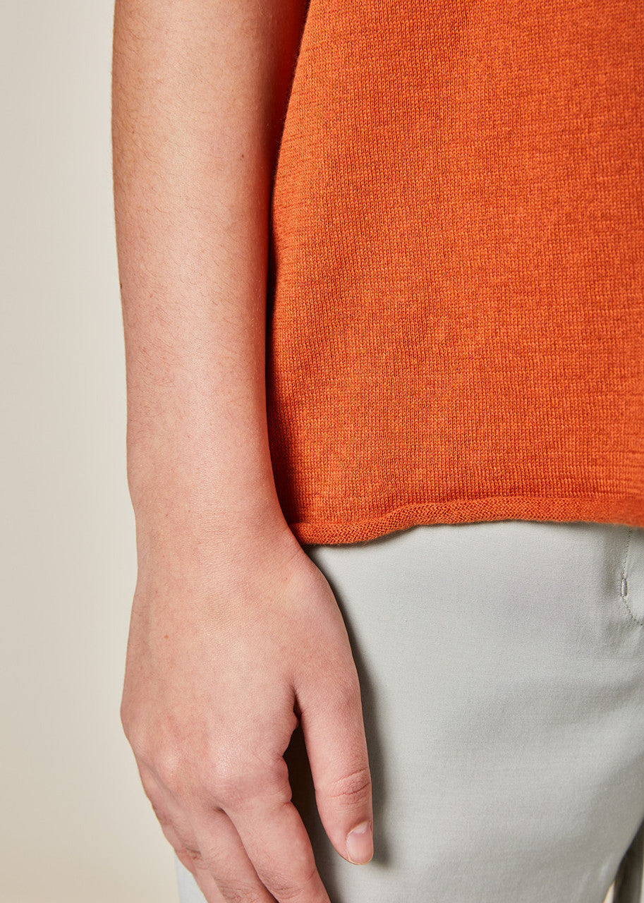 Tully Fine Jersey Tee- Suede