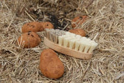 Natural Bristle Wooden Vegetable Brush